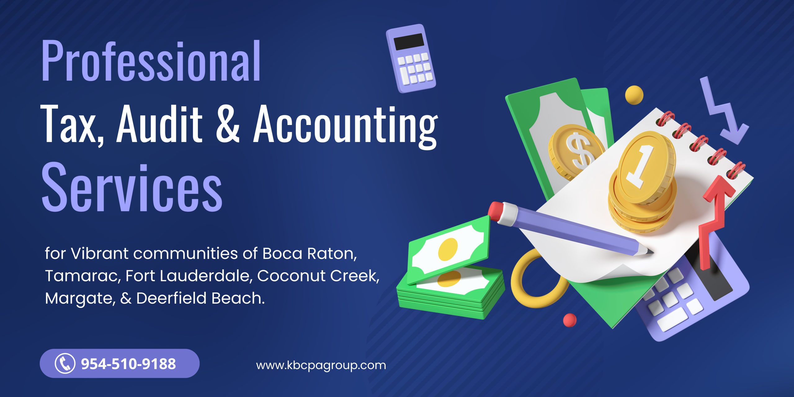 Tax, Audit & Accounting services by KB CPA @ Coral Springs Boca Raton Tamarac Deerfield Beac Margate Coconut Creek Fort Lauderdale