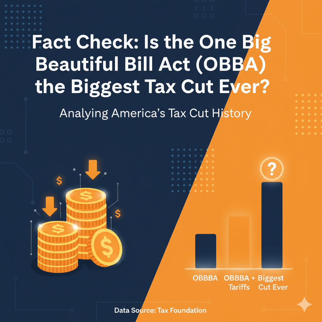 Fact Check Is the One Big Beautiful Bill Act (OBBBA) the Biggest Tax Cut Ever