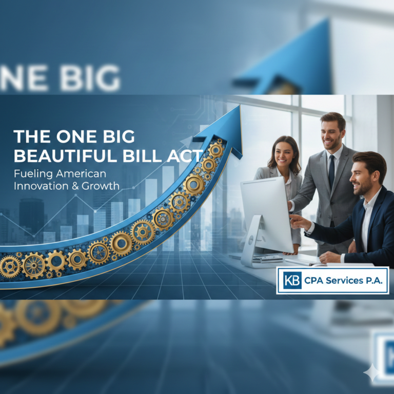The One Big Beautiful Bill Act (OBBBA): Modernizing Business Investment ...