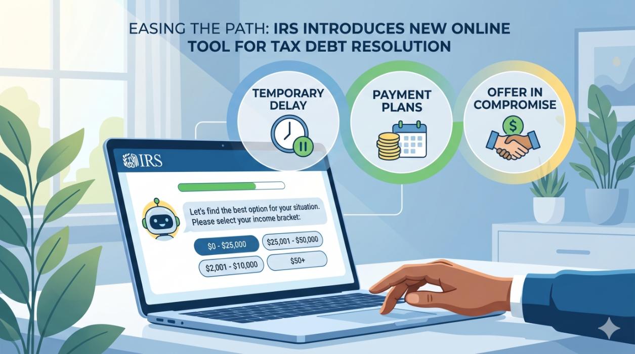 the IRS has introduced the Tax Debt Help tool