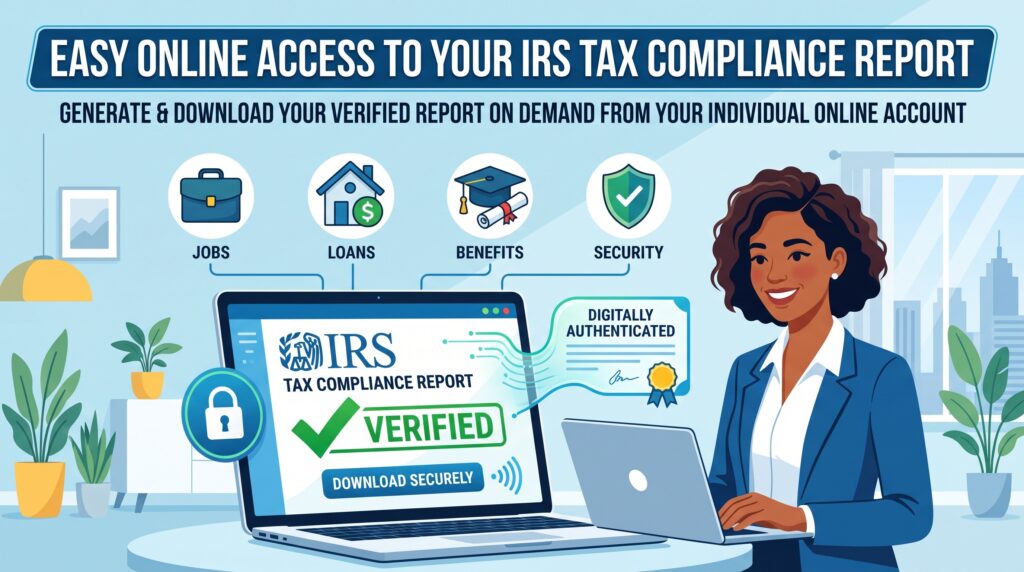 Taxpayers Can Now Download IRS Compliance Reports Online