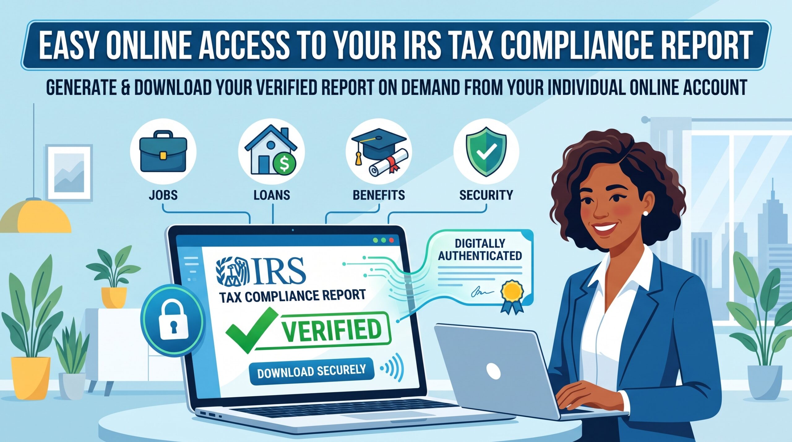 Taxpayers Can Now Download IRS Compliance Reports Online